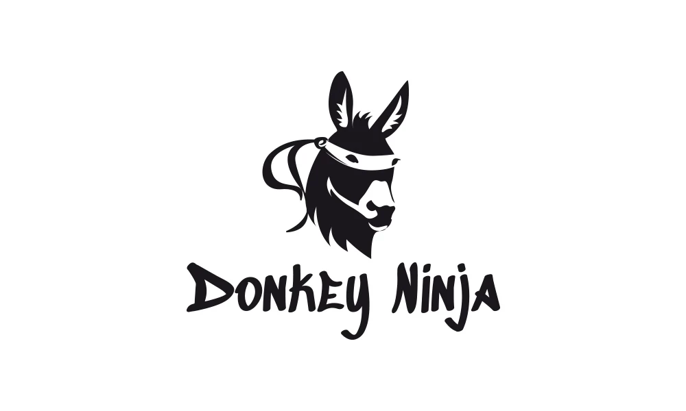 Donkey Ninja - Technologie, badania, usługi - Logotypy - 1 projekt