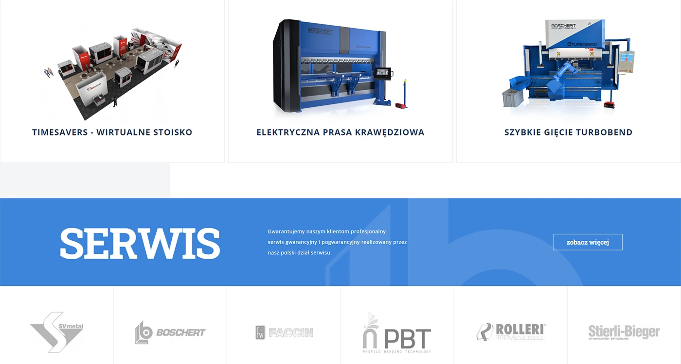 Boschert Polska - Przemysł i technologie - Strony www - 4 projekt