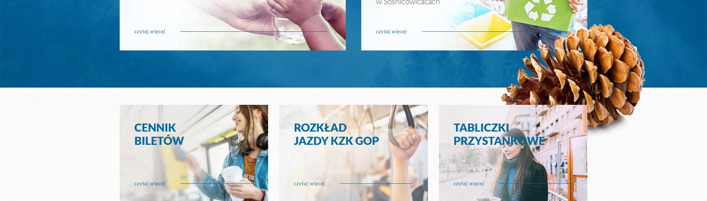 ZGKiM Sosnicowice - Technologie, badania, usługi - Strony www - 3 projekt