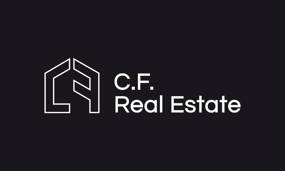 C.F. Real Estate - Budownictwo i inwestycje - Logotypy - 2 projekt