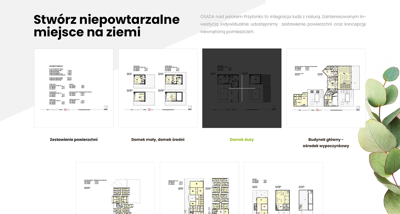 Osada Przytoń - Budownictwo, architektura, wnętrza - Strony www - 10 projekt