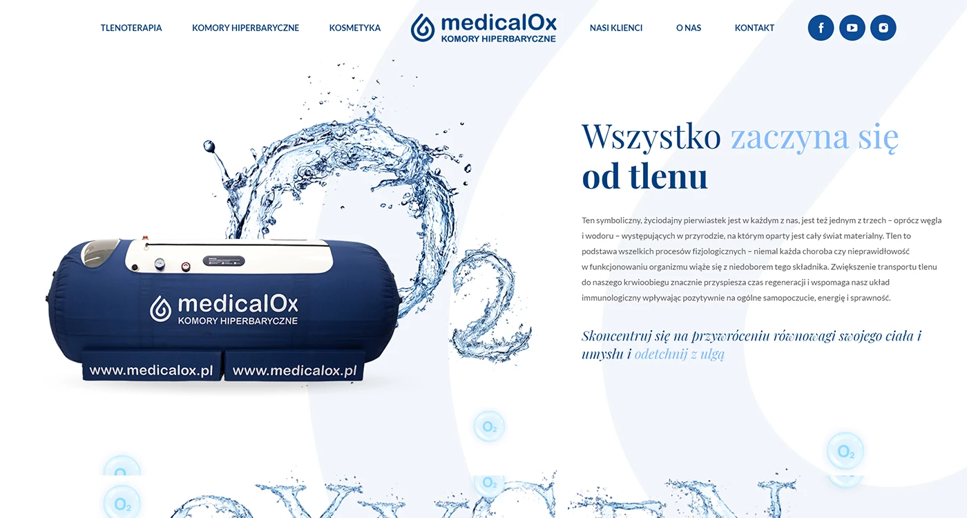 Medicalox - Zdrowie - Strony www - 1 projekt