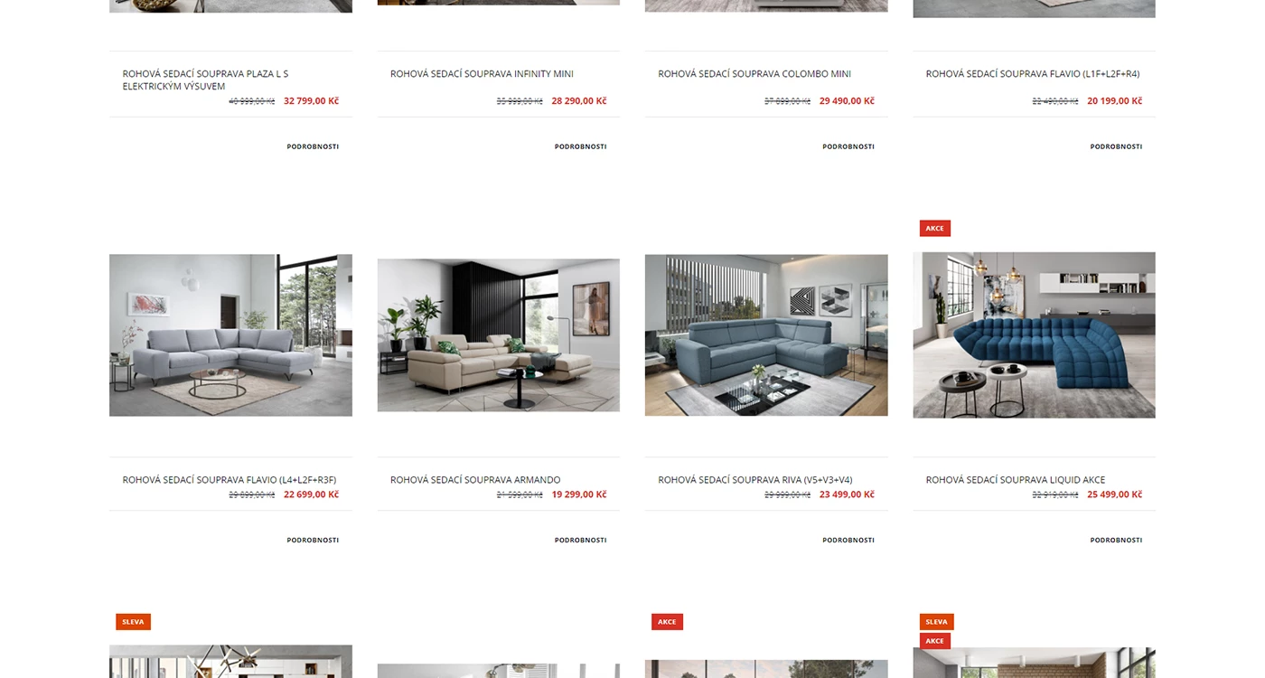 LUMAX nábytek - Budownictwo, architektura, wnętrza - Sklepy www - 11 projekt