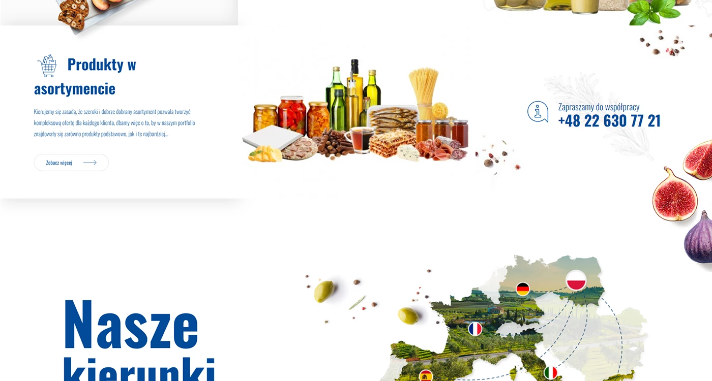 BLM Polska - Gastronomia - Strony www - 3 projekt