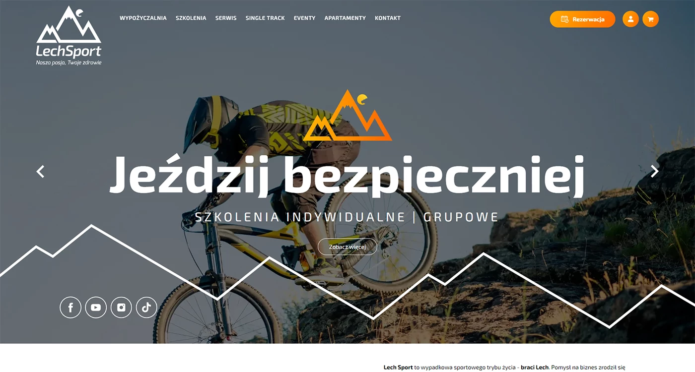 Lech Sport -  - Strony www - 1 projekt