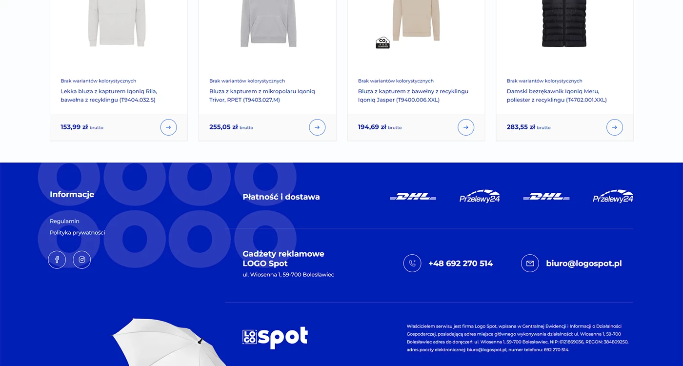 LOGO Spot - - Sklepy www - 11 projekt LOGO Spot - - Sklepy www - 11 projekt