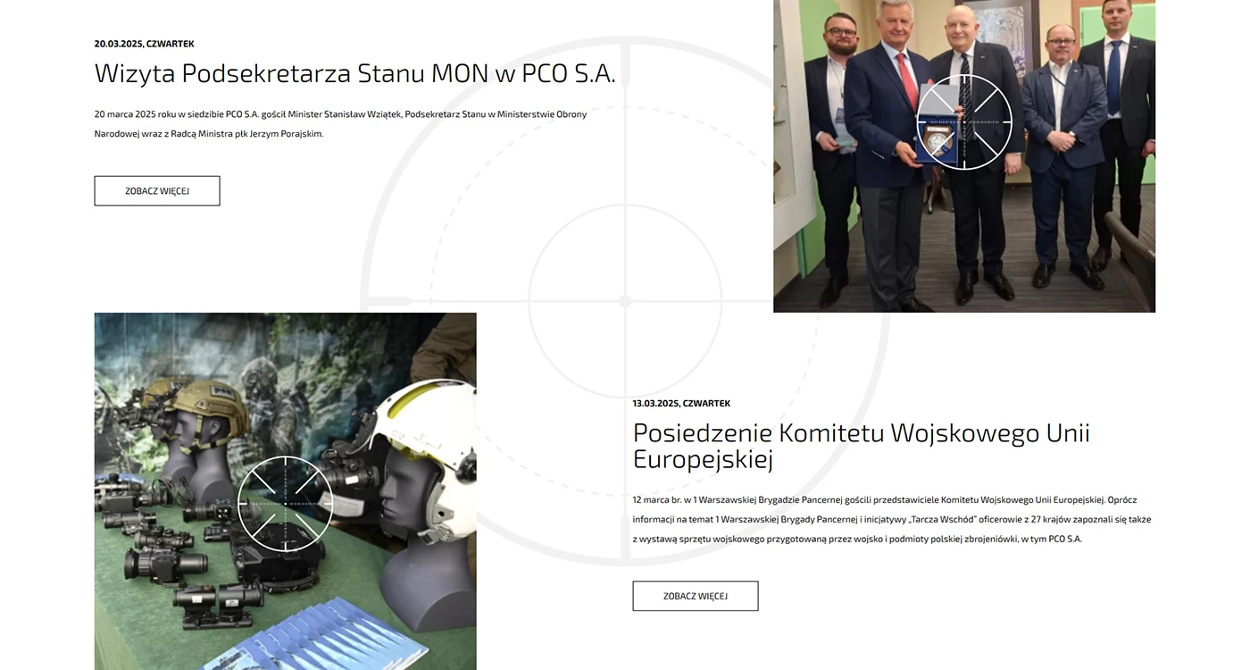 PCO Spółka Akcyjna - - Strony www - 8 projekt PCO Spółka Akcyjna - - Strony www - 8 projekt