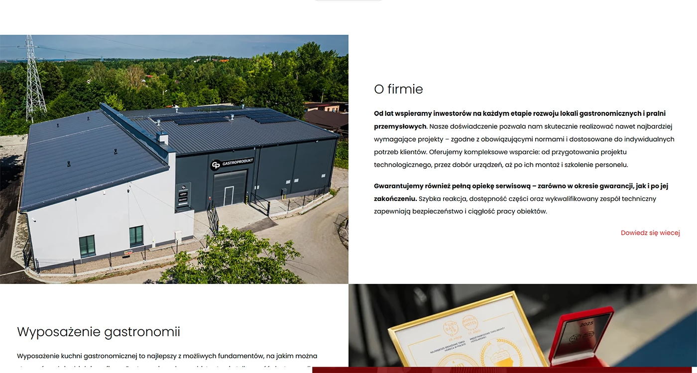 Gastroprodukt - Gastronomia - Sklepy www - 9 projekt Gastroprodukt - Gastronomia - Sklepy www - 9 projekt