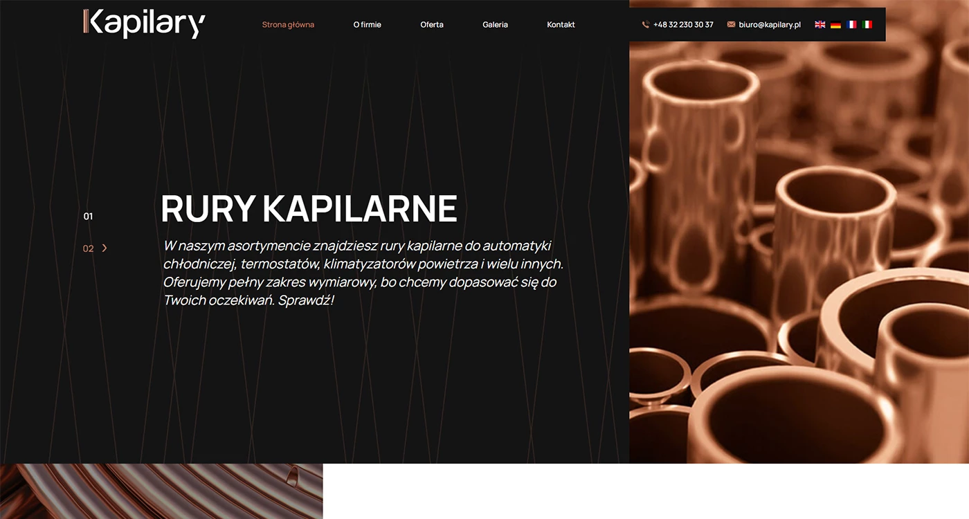 Kapilary rury - - Strony www - 1 projekt Kapilary rury - - Strony www - 1 projekt