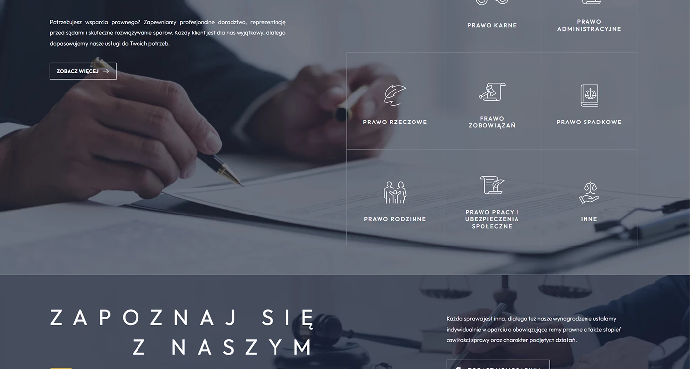 Kancelaria Radcy Prawnego Karola Rompkowskiego - - Strony www - 3 projekt Kancelaria Radcy Prawnego Karola Rompkowskiego - - Strony www - 3 projekt