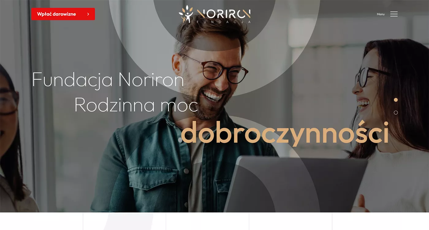 Fundacja Rodzinna Noriron - - Strony www - 1 projekt Fundacja Rodzinna Noriron - - Strony www - 1 projekt