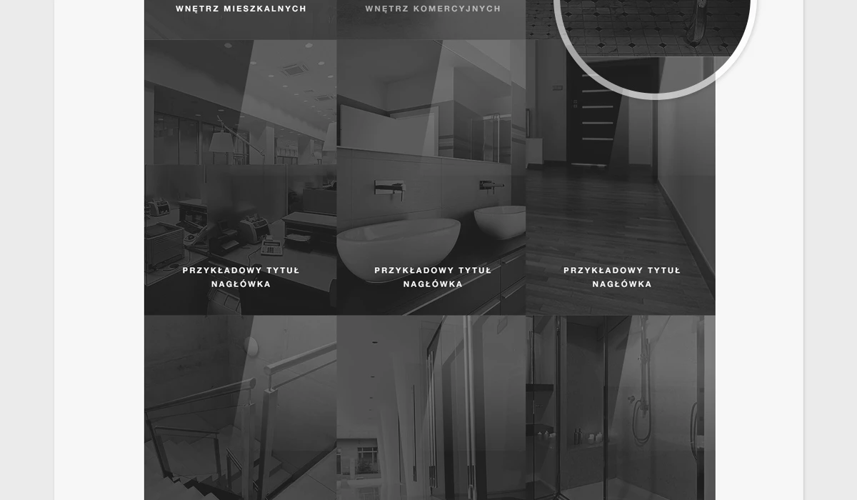 Ach wnętrza - Budownictwo, architektura, wnętrza - Strony www - 7 projekt