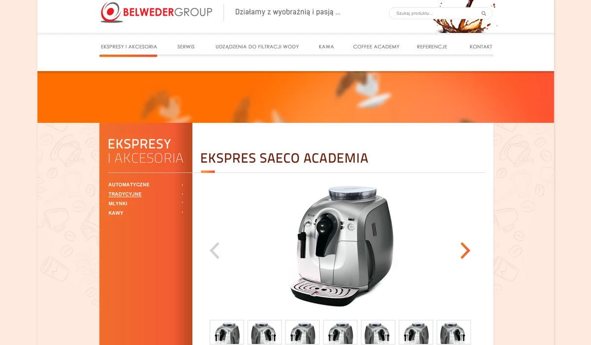 Belweder Group - Technologie, badania, usługi - Strony www - 9 projekt