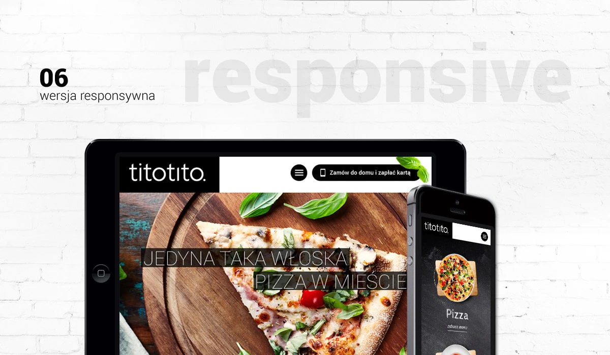 Titotito - Gastronomia - Strony www - 15 projekt