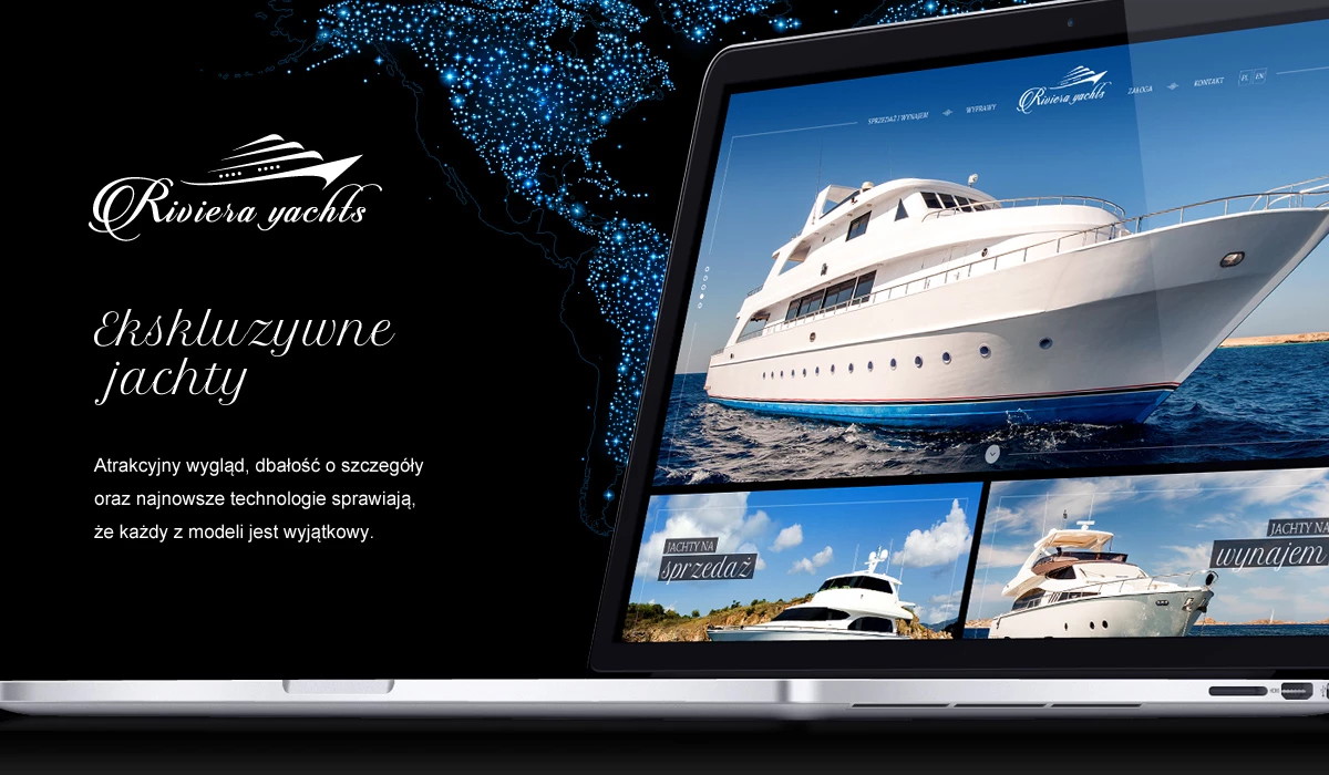 Riviera Yachts - Sport - Strony www - 1 projekt