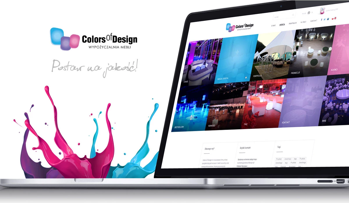 Colors of Design -  - Sklepy www - 1 projekt