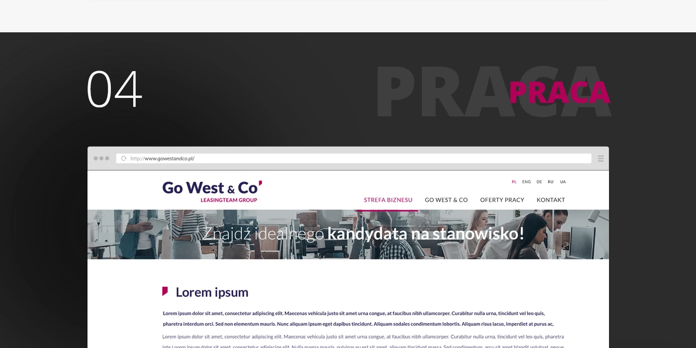 Go West & Co Sp. z o.o. -  - Strony www - 7 projekt