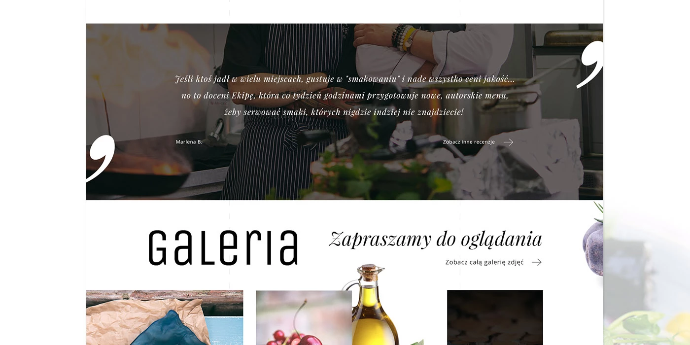 Strona internetowa dla Neo Bistro - Restauracji w Katowicach - 6 projekt