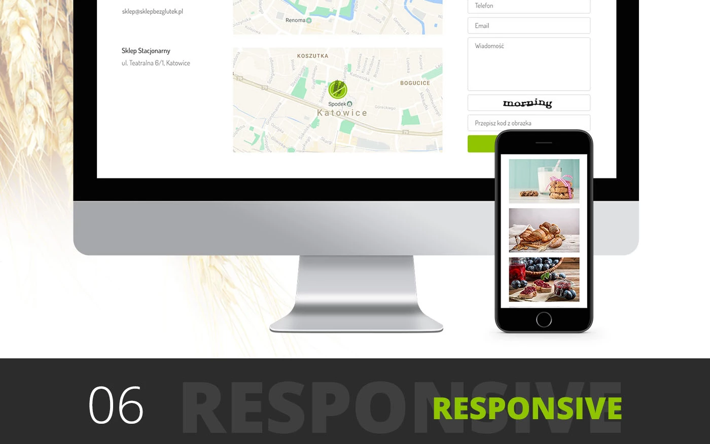 E-sklep z zdrową żywnością bezglutenową - 14 projekt E-sklep z zdrową żywnością bezglutenową - 14 projekt