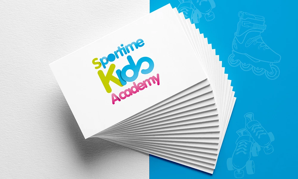 Sportime Kids Academy - logo - Sport - Logotypy - 3 projekt