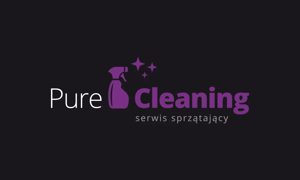 Pure Cleaning - logo -  - Logotypy - 2 projekt