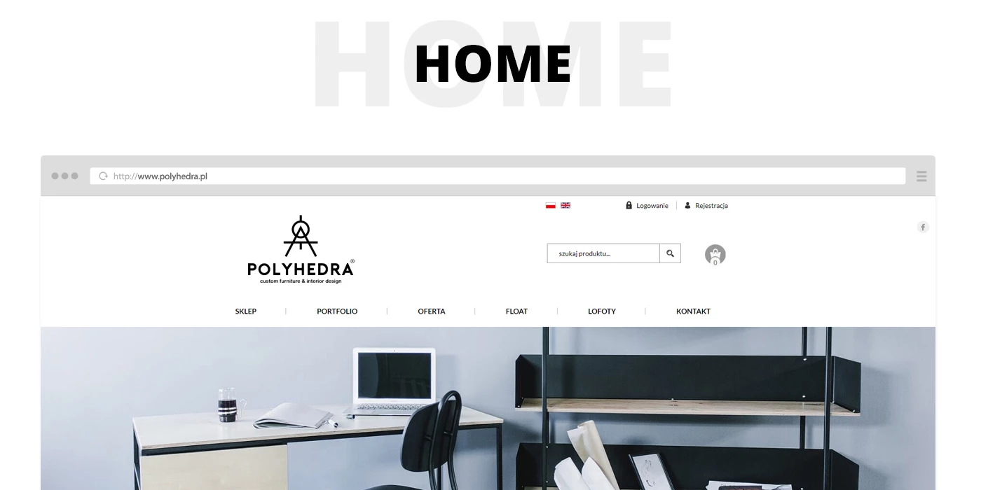 Polyhedra - Projektowanie i reklama - Sklepy www - 2 projekt