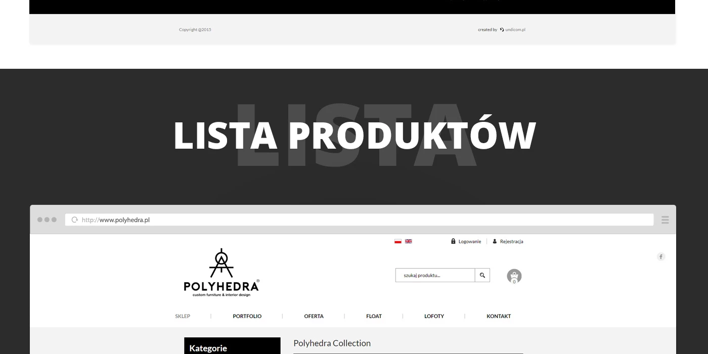 Polyhedra - Projektowanie i reklama - Sklepy www - 4 projekt