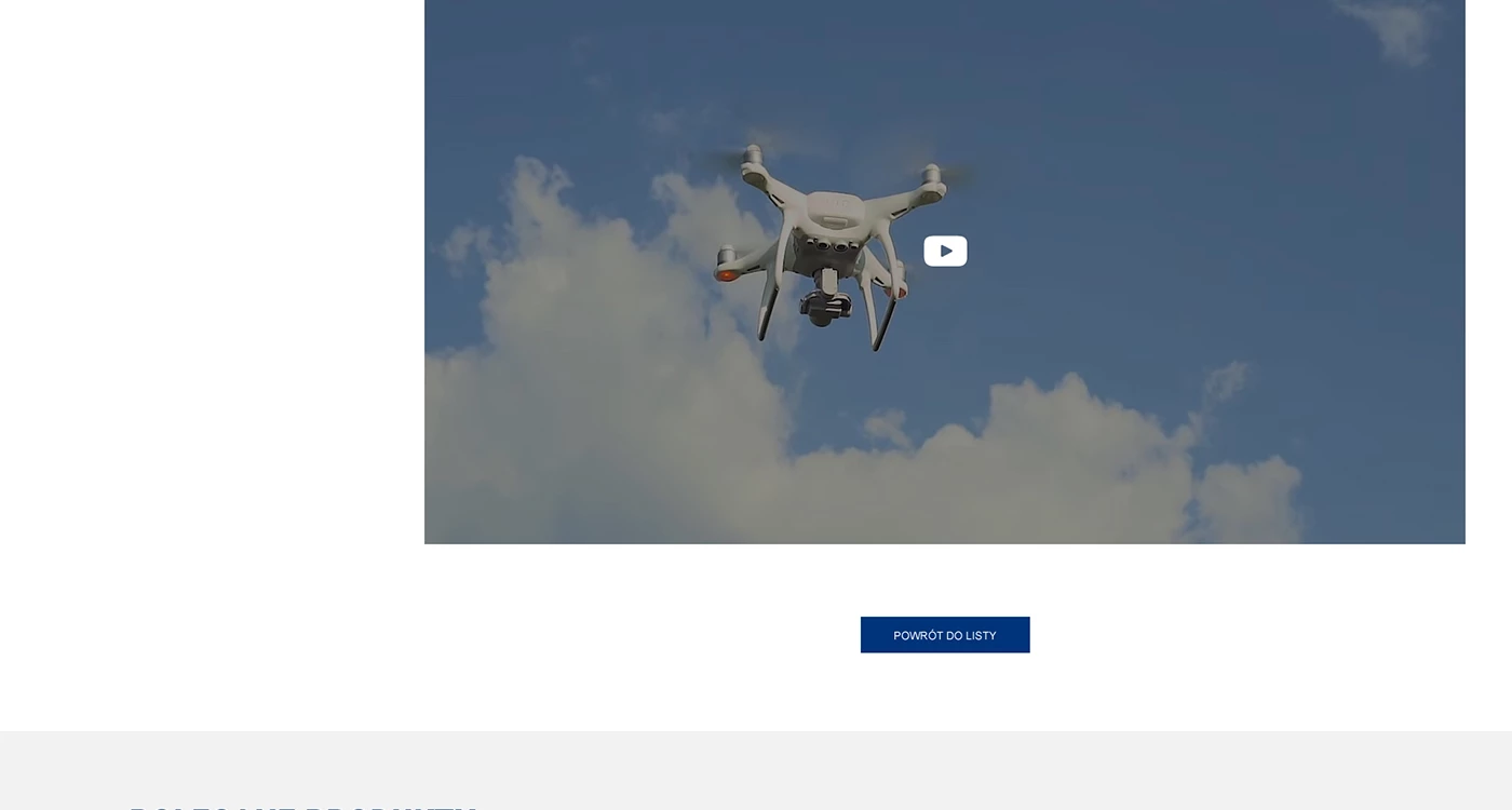 Sklep internetowy z dronami - 14 projekt