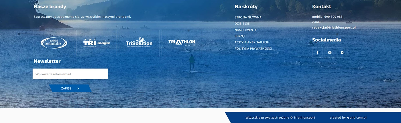 Triathlonsport - Sport - Strony www - 10 projekt