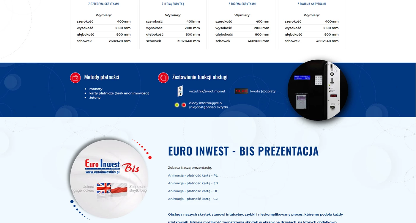 Euro Inwest Bis - Turystyka - Strony www - 3 projekt