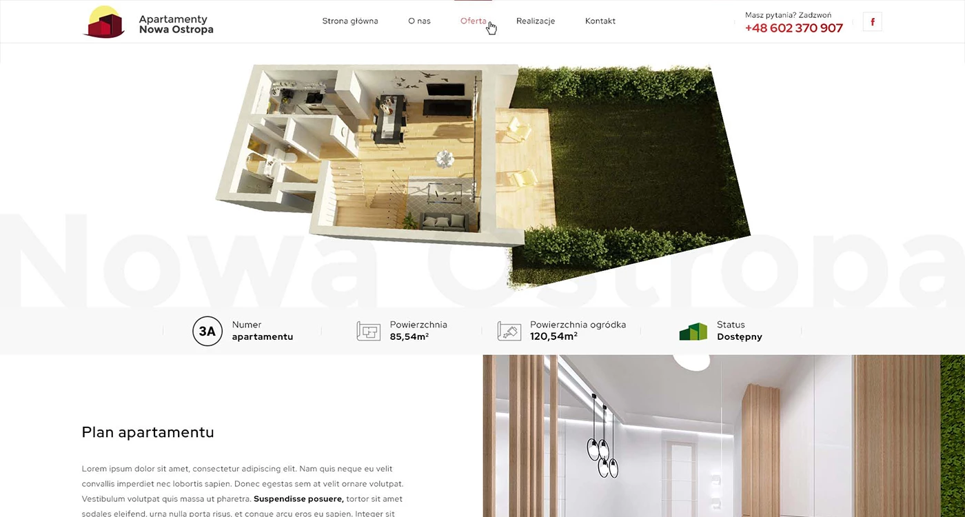 Nowa Ostropa - Budownictwo, architektura, wnętrza - Strony www - 9 projekt